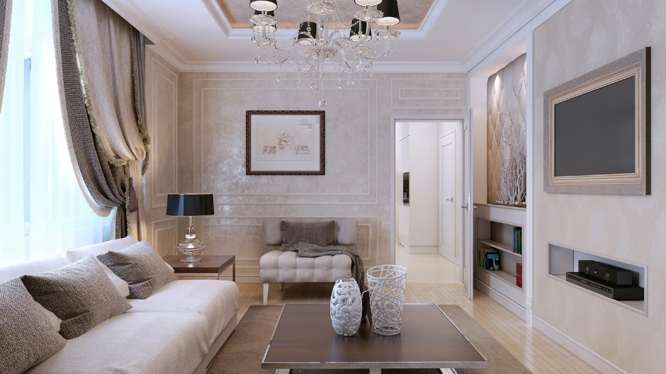 phong cách tân cổ điển luôn tượng trưng cho sự giàu có, quyền uy và gu thẩm mỹ cao