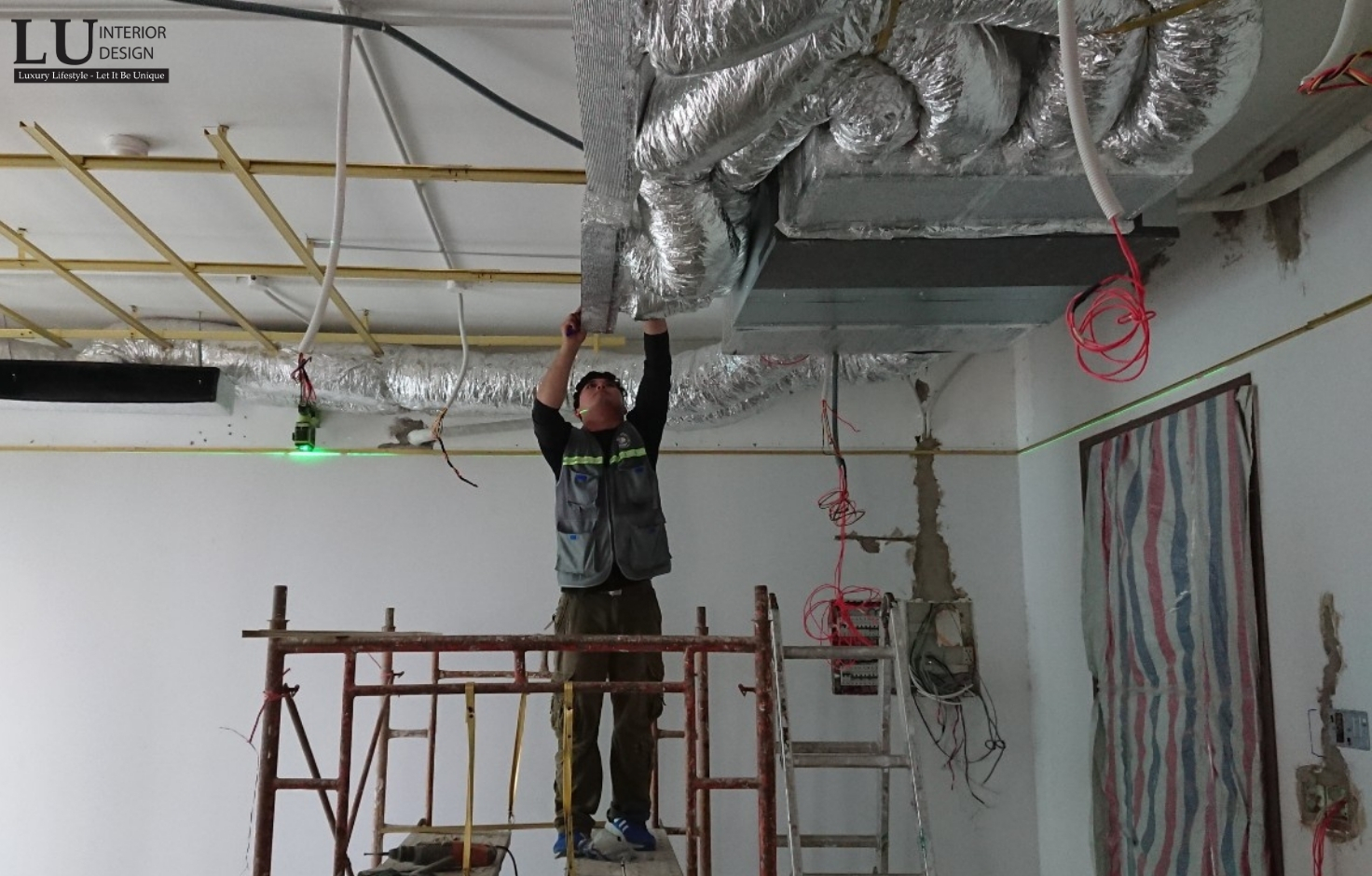 LU Design lắp đặt hệ thống thông gió