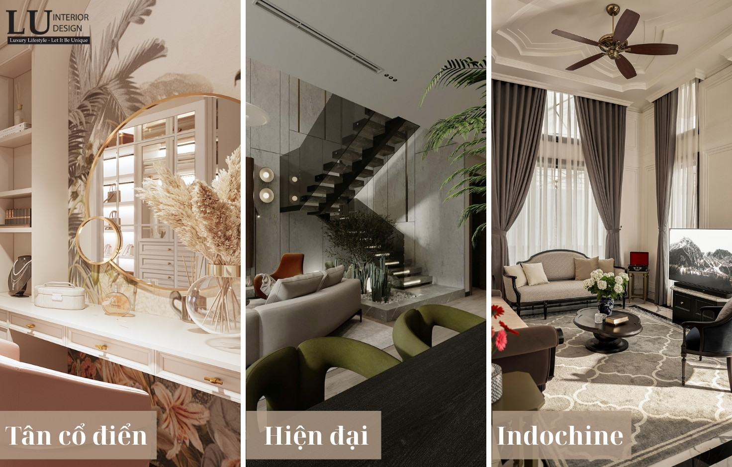 LU Design cùng khách hàng định hình lựa chọn phong cách thiết kế phù hợp