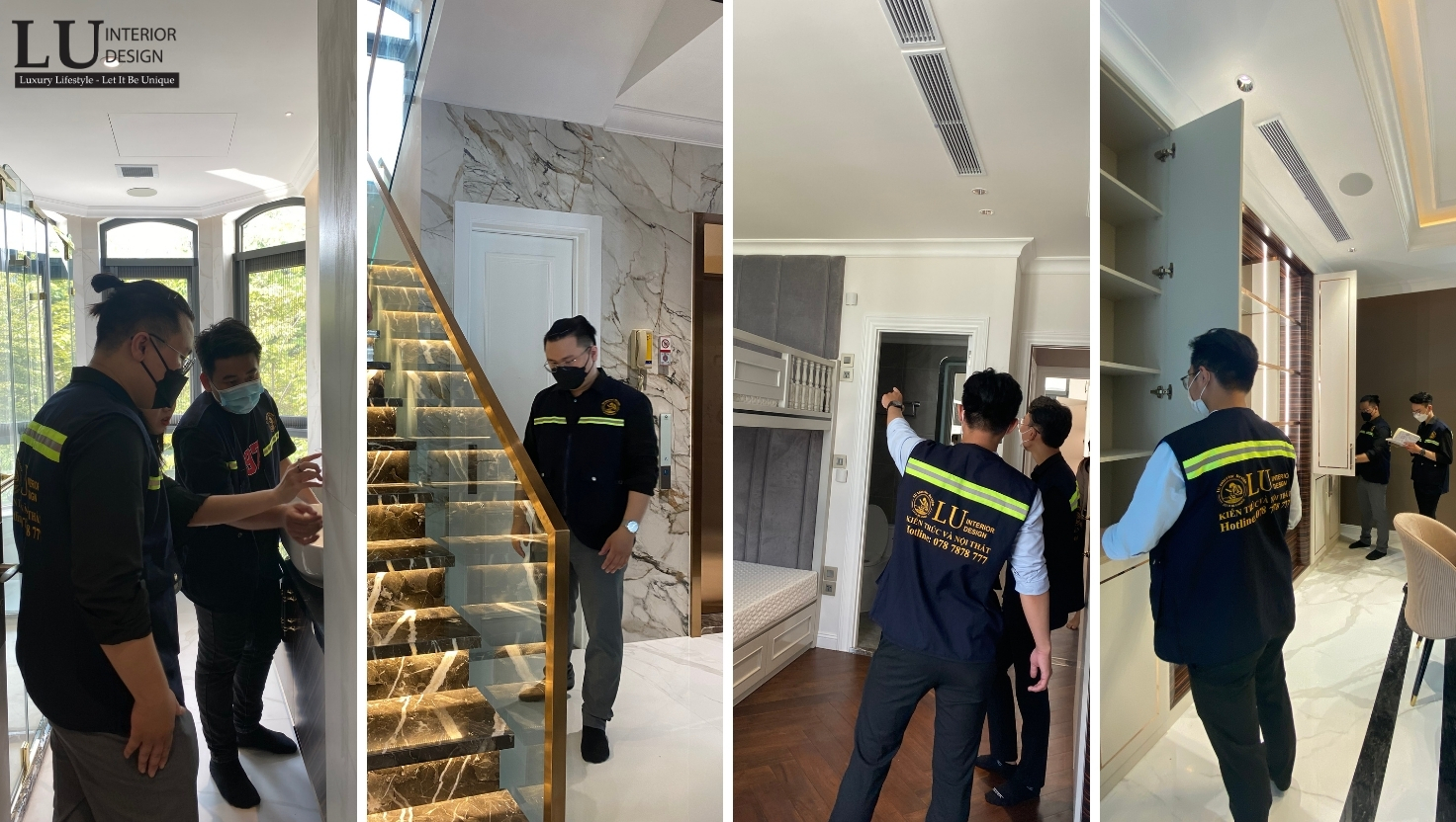 LU Design kiểm tra nghiệm thu công trình sau khi thi công hoàn tất