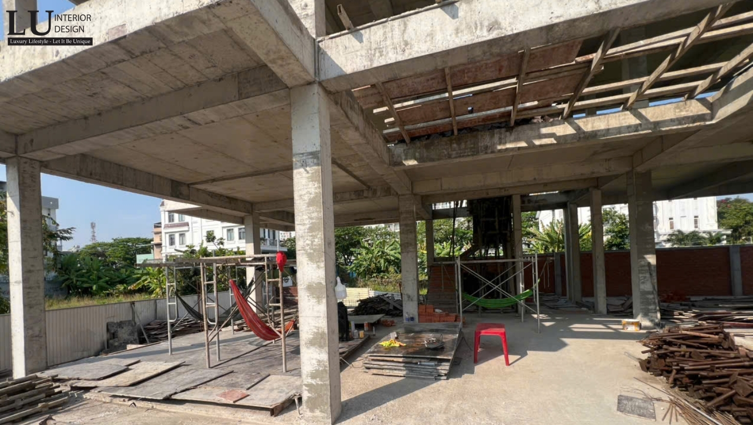 LU Design khảo sát và đo đạc kỹ lưỡng hiện trạng công trình