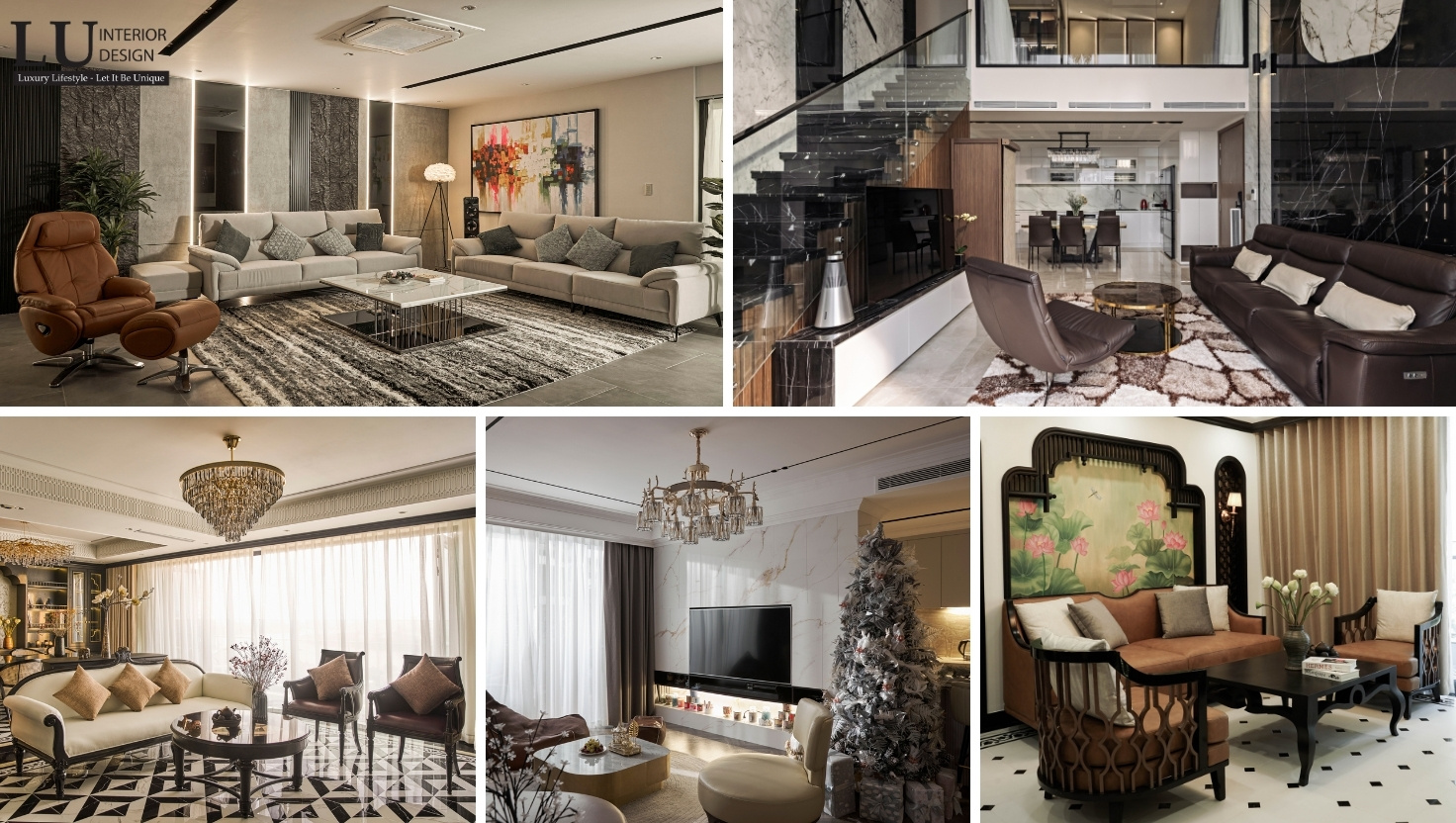 Thi công nội thất căn hộ cao cấp trọn gói - LU Design