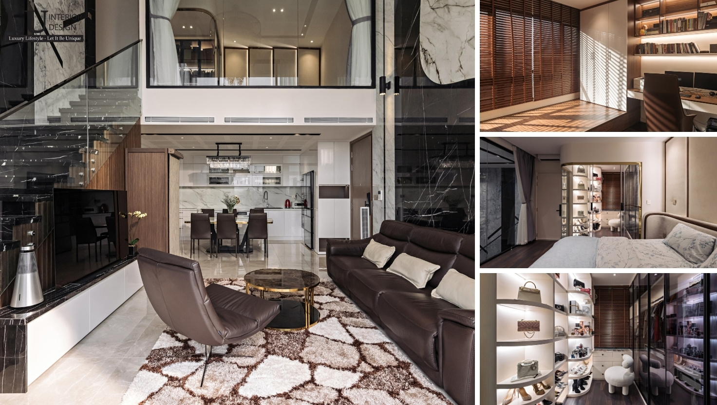 Thi công nội thất căn hộ Duplex The View, tổng quan không gian sang trọng