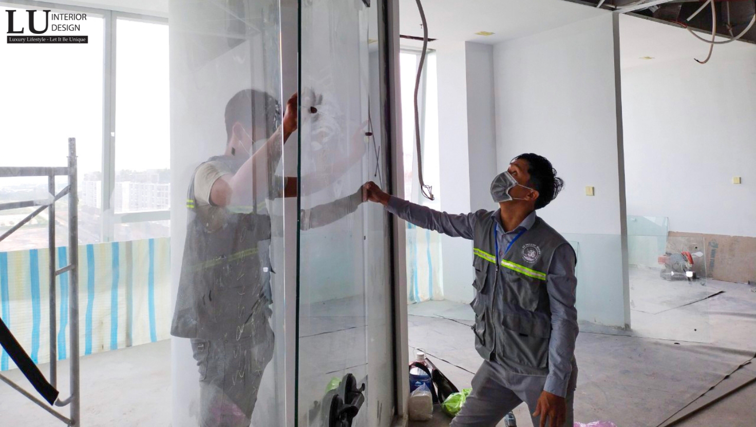 Quy trình thi công nội thất cao cấp LU Design - công đoạn hoàn thiện chuyên nghiệp