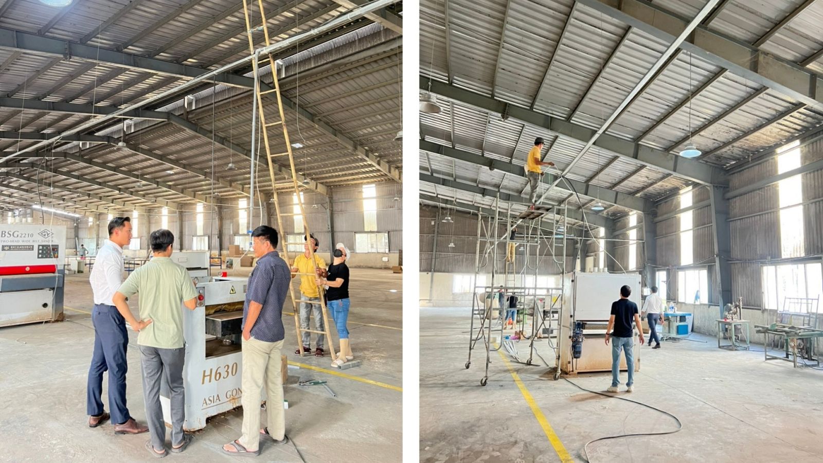 Xưởng sản xuất nội thất của LU Design